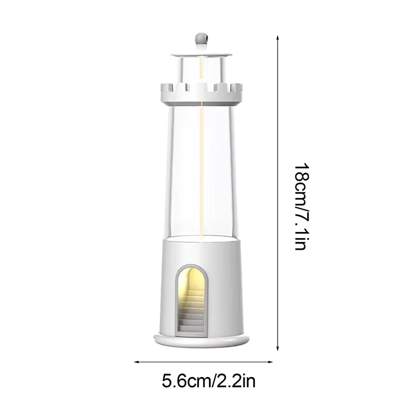 Moon Projection Lighthouse Lamp